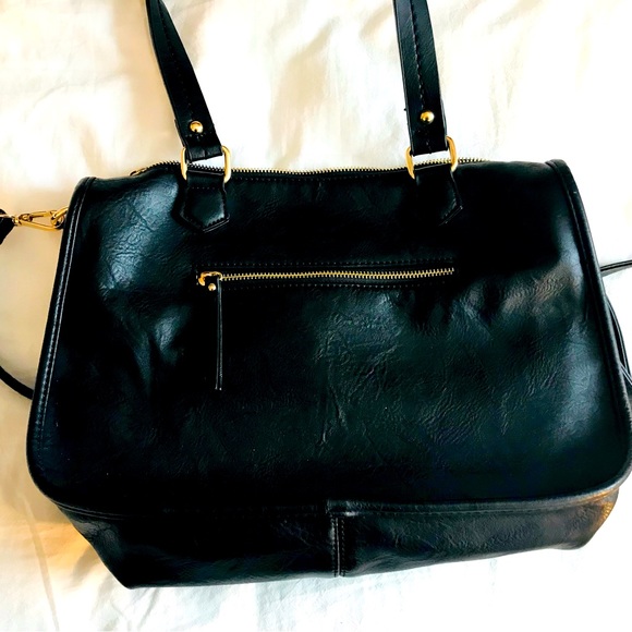 Madison West Vegan Leather Crossbody Bag - Picture 7 of 10